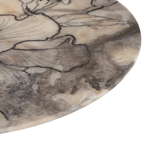 Tattooot floral I Schneidebrett (Ecke)