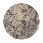 Tattooot floral I Schneidebrett (Vorderseite)