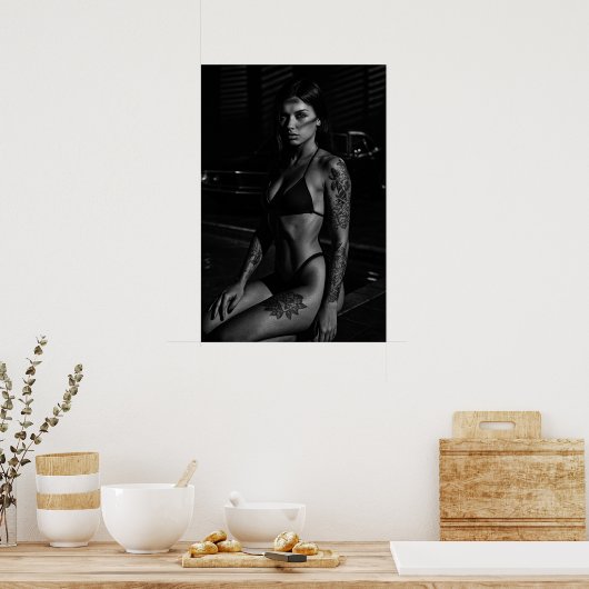 Tattooot-Stille Poster (Küche)