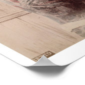 Tattoos des japanischen Bridegrooms, c.1880 (Foto) Poster (Ecke)