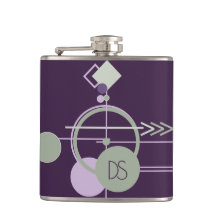 Tattoos Linework | Bohemische Lila Grüne