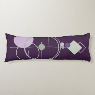 Tattoos Linework   Bohemisches Lila Grün Abstrakt Seitenschläferkissen