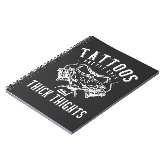 Tattoos Lover Inkted Tattoo Artist Notizblock (Linke Seite)