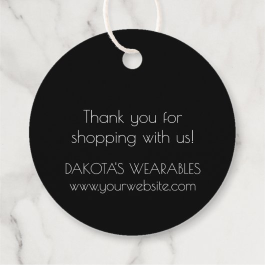 Tattoos Modernes Art Deco | Black and Gray Vielen Geschenkanhänger (Rückseite)