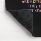 Tattoos sind besser als die Liebe, die sie einst v Mousepad (Ecke)