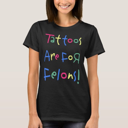 Tattoos sind für Felsen T-Shirt (Vorderseite)
