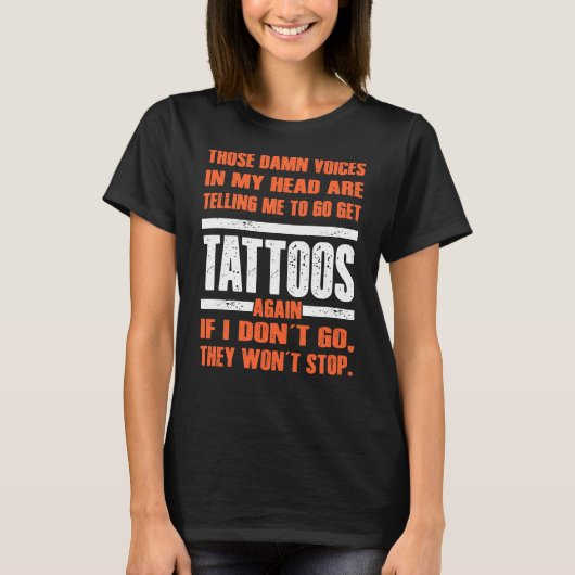 Tattoos T-Shirt (Vorderseite)