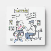 Tattoos Theme Funny Tattooist Fotoplatte (Vorderseite)