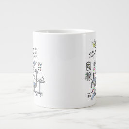 Tattoos Theme Funny Tattooist Jumbo-Tasse