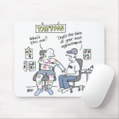 Tattoos Theme Funny Tattooist Mousepad (Mit Mouse)