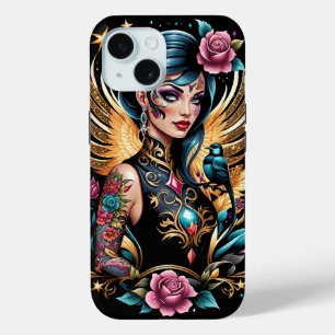 Tattoos und Rose 2 Case-Mate iPhone Hülle