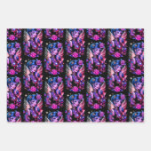 Tattoos und Rose 2 Geschenkpapier Set (Vorderseite 2)