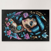 Tattoos und Rose Puzzle (Horizontal)