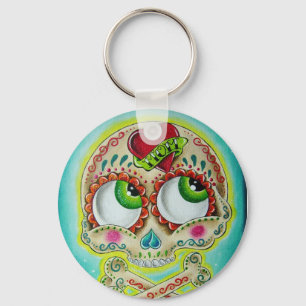 Tattooskull Schlüsselanhänger