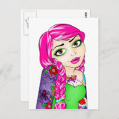 Tatty Anne Postkarte (Vorne/Hinten)