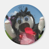 Tatty Ragdoll Kühlschrankmagnet (Vorne)