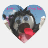 Tatty Ragdoll Sticker (Vorderseite)