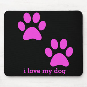 Tatze druckt Hund Mousepad