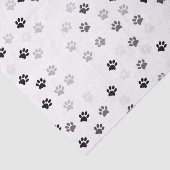 Tatze druckt Seidenpapier für Hundeliebhaber (Ausschnitt)