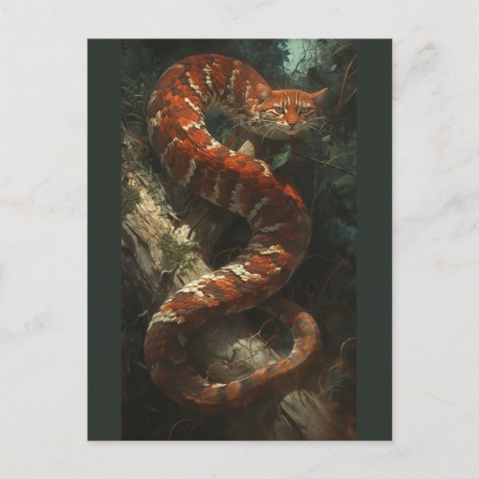 Tatzelwurm Postkarte (Vorderseite)