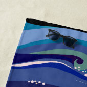 TATZEN AUF DEM STRAND-Hundebadetuch Strandtuch (Beispiel)