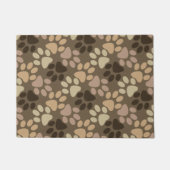 Tatzen-Druck-Entwurf Fußmatte (Vorderseite)