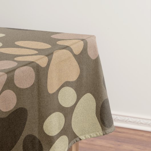 Tatzen-Druck-Entwurf Tischdecke (Beispiel)