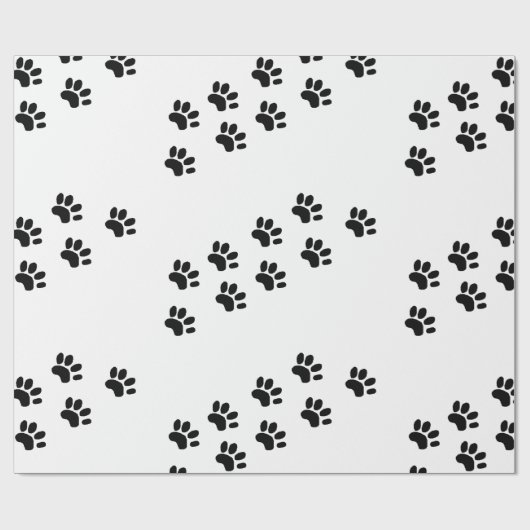 Tatzen-Druck-Geschenk-Verpackung Geschenkpapier (Flach)