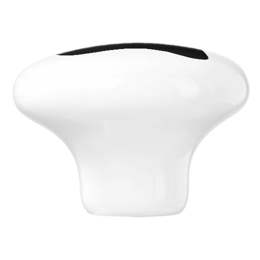 Tatzen-Druck - Hündchenkatze oder anderes Keramikknauf (Seitenansicht)