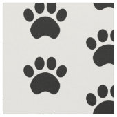 Tatzen-Druck-Muster-Gewebe Stoff (Nahaufnahme)