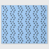 Tatzen-Druck-Muster-Packpapier Geschenkpapier (Flach)