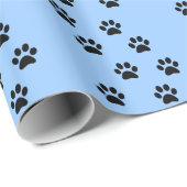 Tatzen-Druck-Muster-Packpapier Geschenkpapier (Rolleneckpunkt)
