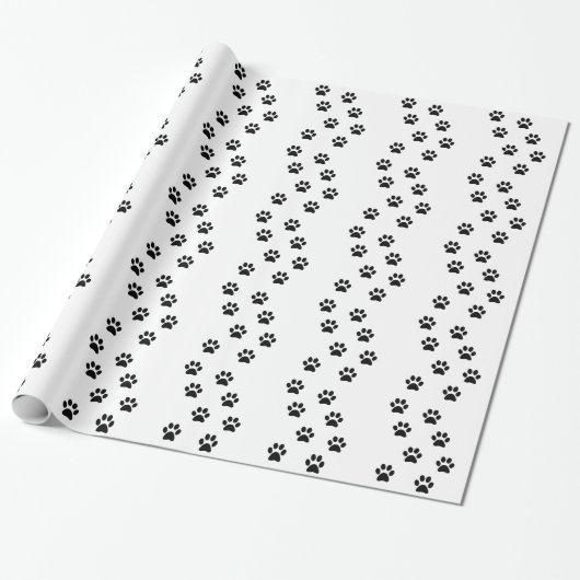 Tatzen-Druck-Muster-Packpapier Geschenkpapier (Ungerollt)