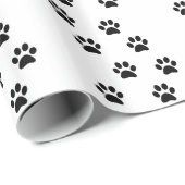 Tatzen-Druck-Muster-Packpapier Geschenkpapier (Rolleneckpunkt)