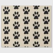 Tatzen-Druck-Packpapier Geschenkpapier (Flach)