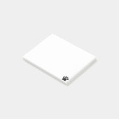 Tatzen-Druck-Post-Itanmerkungen Post-it Klebezettel (angewinkelt)
