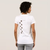 Tatzen-Druck T-Shirt (Schwarz voll)