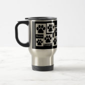 Tatzen-Druck-Tasse Reisebecher (Links)