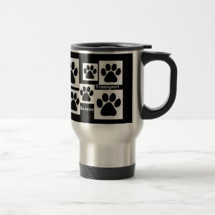 Tatzen-Druck-Tasse Reisebecher