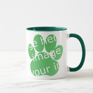 Tatzen-Druck-Tassen-Entwurf Tasse