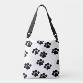 Tatzen-Drucke für Haustier-Inhaber Tragetaschen Mit Langen Trägern