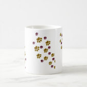 Tatzen-Drucke Kaffeetasse (Mittel)