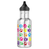 Tatzen-Drucke Trinkflasche (Rechts)