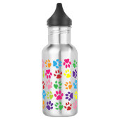 Tatzen-Drucke Trinkflasche (Links)