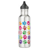 Tatzen-Drucke Trinkflasche (Rechts)