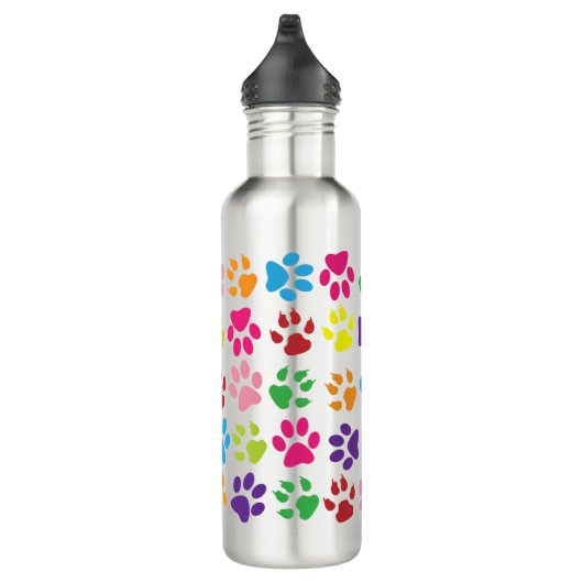 Tatzen-Drucke Trinkflasche (Rechts)