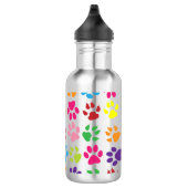 Tatzen-Drucke Trinkflasche (Rechts)