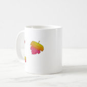 Tatzen-hier Tasse "das letzte Blatt " (Vorderseite Links)