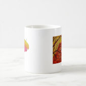 Tatzen-hier Tasse "das letzte Blatt " (Mittel)