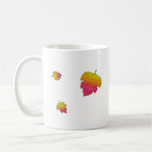 Tatzen-hier Tasse "das letzte Blatt " (Links)